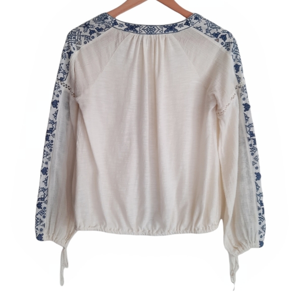 Anthropologie Akemi Kin Boho Embroidered Top - Picture 4 of 14